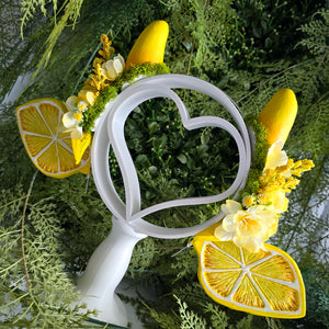 Lemon Cow Ear Set