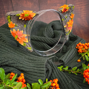 Cozy Autumn Fall Cat Ears