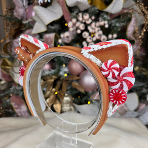 Peppermint Gingerbread Cat Ears