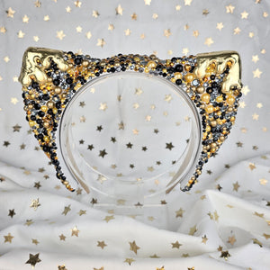 New Years Eve Molten Gold Cat Ears