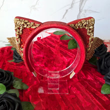 Load image into Gallery viewer, Valentine Cupid Cat Ear Set