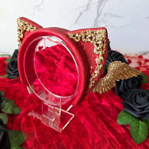 Valentine Cupid Cat Ear Set